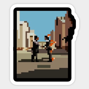 wish you where here 8bit Sticker